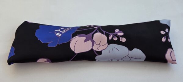 Bandeau simple en satin imprimé floral
